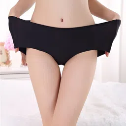 CareDone Pack Of 3 Mid-Rise Seamless Hipster Briefs CD84_Briefs_Women_Combo03_M-picture-20