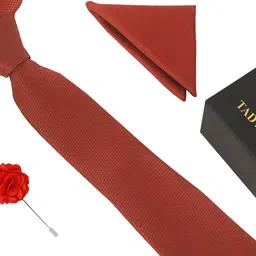 TADWILL Men Checked Broad Tie image 5