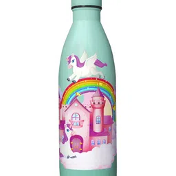 Speedex Green Single Stainless Steel Printed Water Bottle-image-27