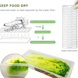 polyhomes Plastic Fridge Container - 1500 ml image 2