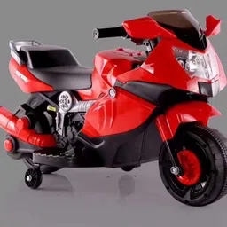 Toy by Brand (1 to 3 years) Baby Mini Super Racer Bike Battery Operated Ride On-image-1
