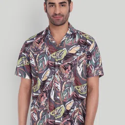 Stysure Men Comfort Semi Sheer Casual Shirt-picture-33