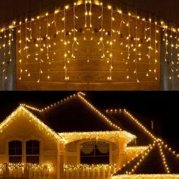 huayue ™ 180LED-21 Meter (WTF-PXL-10*10) White Wire Yellow 8 Modes Changing Controller Candle image 3