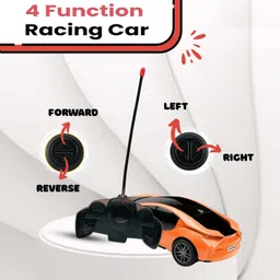 kid kraze Rechargeable High Speed Remote Control Famous Car & 3D LED Light For Kids_A832 image 4