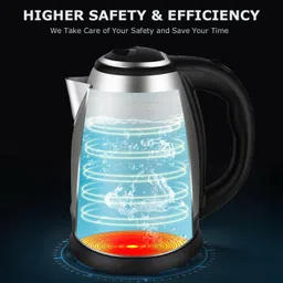 maitri enterprise Hot Water Pot Portable Boiler Tea Coffee Warmer Heater Cordless Kettle M113 3 Cups Coffee Maker image 3
