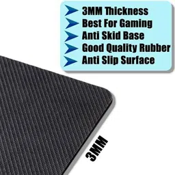 craft maniacs BUBU DUDU LONG DISTANCE ANTI SLIP & ANTI FUNGAL MOUSEPAD Non Slip Base Mousepad image 2