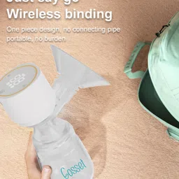 cosset Portable Breast Pump with 3 mode and 9 level,BPA Free,Rechareable- Electric image 4