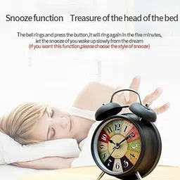 astound Analog Black Clock image 4