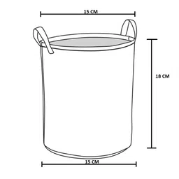 pano Green Polypropylene 52 Ltr (1Pc) Laundry Basket with Lid image 2