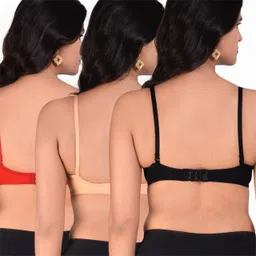 vetpins Pack of 3 Women Push-up Lightly Padded Bra image 2