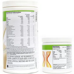 herbal nutrition life Formula 1 Nutritional Shake Mango Cream Flavor With Protein Powder 200 Gram Plant-Based Protein image 2