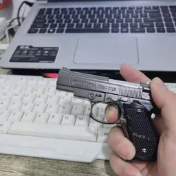 fitup Small Plastic Gun Lighter | Pocket Size Soft Flame Jet Flame And windproof | Refillable Butane Gas Pocket Lighter-picture-22