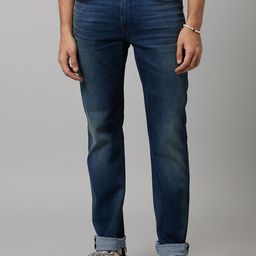 Celio Men Jean Slim Fit High-Rise Low Distress Light Fade Jeans-picture-8