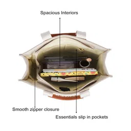 United Colors of Benetton Textured Shopper Tote Bag image 5