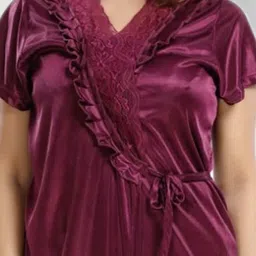 ANKONA Embroidered Maxi Nightdress image 5