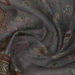 Meena Bazaar Printed Unstitched Dress Material image 3