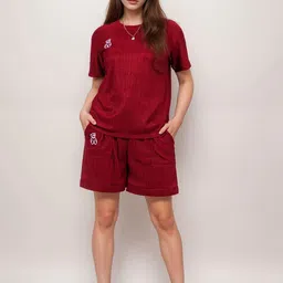 Lugo Round Neck Short Sleeves T-Shirt With Shorts-picture-46