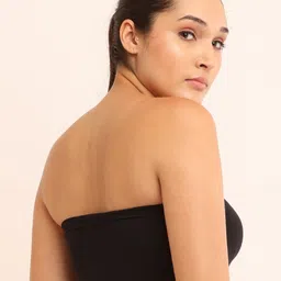 Poftik Bandeau Bra Full Coverage Lightly Padded image 4