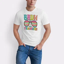 Seekbuylove Men Cotton Printed Bio Finish T-shirt image 5