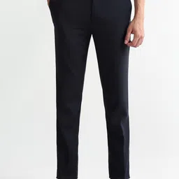 Arrow Men Slim Fit Mid-Rise Formal Trousers-image-53