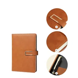 SWISS HORN Artificial PU Leather Diary with Magnetic Closure image 5