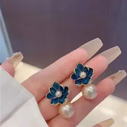 FIMBUL Floral Drop Earrings-picture-31