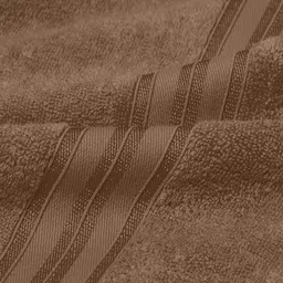 JAIPUR FABRIC Brown Superfine 520 GSM Bath Towel image 3