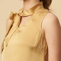 Chemistry Tie-Up Neck Regular Top image 3