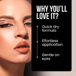 MARS Long-lasting Charming Eyes Liquid Eyeliner -1ml - Black image 4