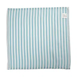 Ratan Cart 4-Pcs Blue & White Striped Table Napkins image 4