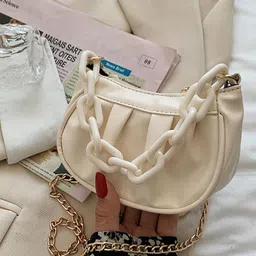 StyleCast x Revolte PU Swagger Hobo Bag image 2