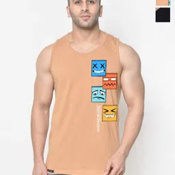 SLOWLORIS Men 2 Applique Slim Fit T-shirt-picture-37