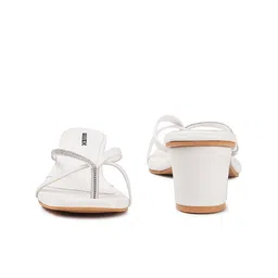 Killer Women Embellished Open Toe Block Sandals image 3