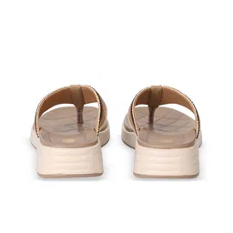 Minx Women Striped Open Toe Flats image 5