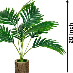 Dekorly Green Plastic Artificial Flowers & Plants Without Pot image 2