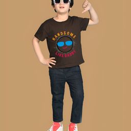 NUSYL Boys Graphic Printed Oversized T-shirt-picture-39