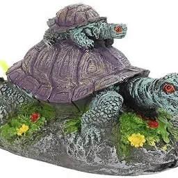 symkard Aquarium Turtle Toy Underwater Landscape For Fish Tank Decoration Ornament Laterite Unplanted Substrate image 2