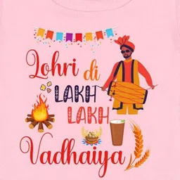 Arvesa Lohri Di Lakh VadhaiyaPrinted Bodysuit image 3