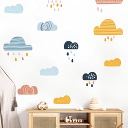 My Kids Wall Red and Blue 12Pcs UV Printed Wall Sticker-image-41