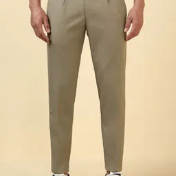 Allen Solly Men Regular Fit Mid-Rise Formal Trousers-picture-21