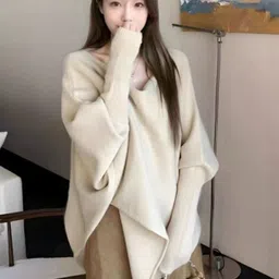 StyleCast Women Woollen Longline Pullover-picture-40