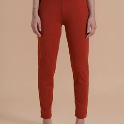 De Moza Women Skinny Fit Trousers-image-100