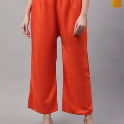 GRACIT Women 2 Flared Knitted Palazzos-image-51