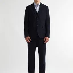 Arrow Self Design Tailored Fit 3-Pcs Suit-picture-18
