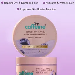 MCaffeine Blueberry Swirl Body Butter- 200g image 1