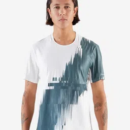 Decathlon Abstract Printed Round Neck Regular Fit Running Sports T-Shirt-picture-23