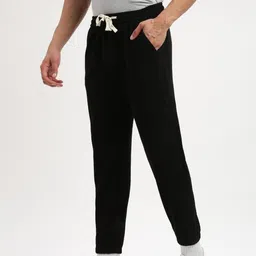 SHOWOFFFF Men Cotton Slim Fit Mid-Rise Joggers image 5