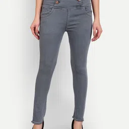 Chemistry Women Jean Slim Fit High Rise Stretchable Jeans-image-94