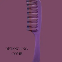 KOLORUP BEAUTY Wide-Tooth Detangling Comb- Purple-picture-32