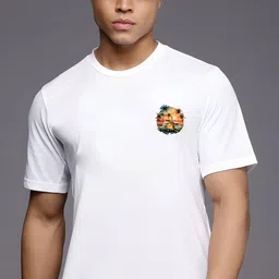 SZN Men Printed Applique T-shirt-picture-40